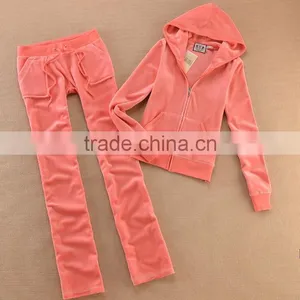 Factory Production Zipper Velvet Fleece Designs Cheaper Customs Wholesale Velvet Hoodies KM0673 thumbnail-3