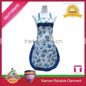 Hot Sale Blue Custom Cafe Waitress Apron thumbnail-1