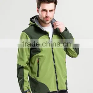 Instocked Oem Softshell Fleece Jacket Windbreaker Outdoor Nice Design Hiking Jacket Fishing Jacket thumbnail-4