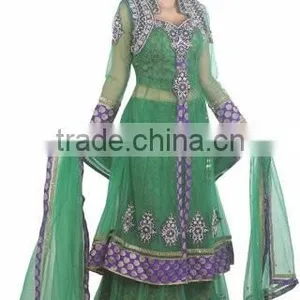 Semi Bridal Lehengas, Ethnic Lehenga Choli, Lehenga for Ladies thumbnail-5