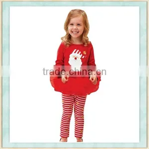 2017 Gift Christmas Tree Tutu Skirt Match Long Pant Kids Clothes Baby thumbnail-1