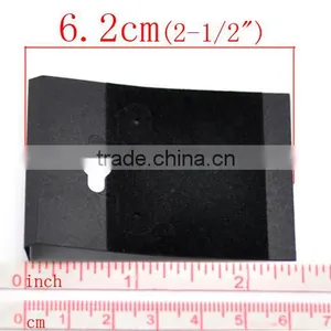 Wholesale Black Ear Hooks Earring Plastic Display Cards thumbnail-2