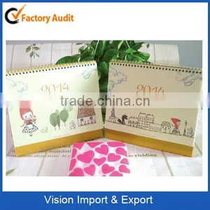 High Quality 2014 Calendar Desk Calendar/Calendar Printing thumbnail-1