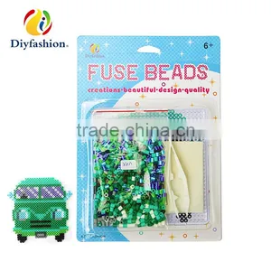 Wholesale Diy Fashion 5mm Hama Perler Fuse Beads, Car Shpe For Kids Toy thumbnail-1