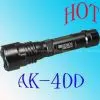 Aurora AK400 Aircraft Aluminium With Original Cree Q3 LED And Rechargeable Battery Flashlight thumbnail-1