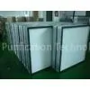 Glass Fiber Pleated Mini Hepa Filter With Hot-Melt Beads Separator For Clean Room thumbnail-1