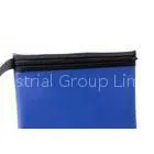 Customized Bank Deposit Bags Side Zip Blue For Promotion / Gift Size A4 , B4 , B5 thumbnail-1