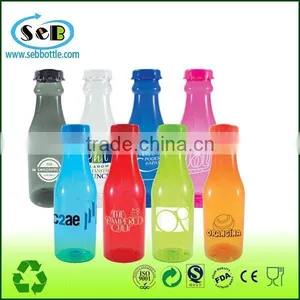 Fashion Portable Clear Water Bottle, Sport Plastic Fruit Juice Water Cup 500ML thumbnail-2