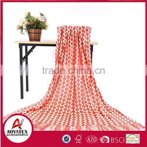 Low Price Most Popular Acrylic Throw Knit Blanket thumbnail-1