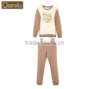 Latest Design Qianxiu Women Thick Printed Sexy Night Suit thumbnail-4