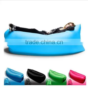 China Consumer Product Hiking Outdoor Inflatable Lounger Air Sofa Shark Sleeping Bag thumbnail-1