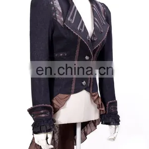 Steampunk Style Swallow Tail Jacket thumbnail-3