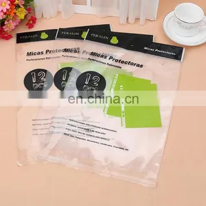 China High Quality Customized Eco-friendly Customize Logo Opp Plastic Bag With Die Cut Handhole thumbnail-1