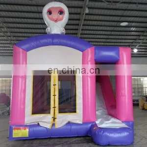Pink Girly Inflatable Bouncy Castle thumbnail-2