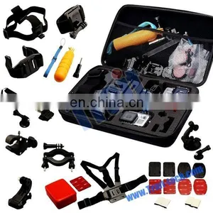 30 All-in-1 Chest Head Wrist Helmet Strap Monopod Floating Floaty Case Accessories Kit for Gopro thumbnail-1
