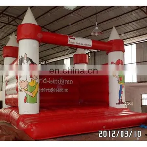 Inflatable Lovely Red Bouncer Inflatable Mini Playground thumbnail-1