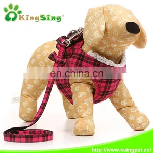 Tartan Harness With Leash Pet Products thumbnail-1