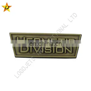 High Quality Wholesale Custom Cheap Custom Logo Antique Stamped Bronze Lapel Pin thumbnail-1