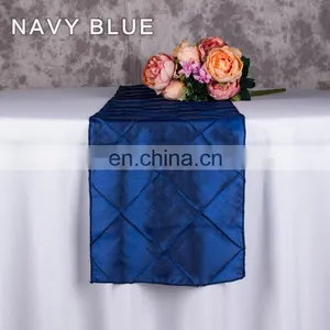 Taffeta Dinner Table Runner for Wedding Banquet Decoration thumbnail-3