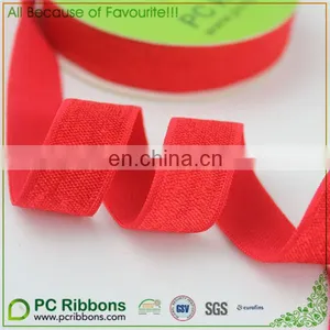 5/8" Red Satin Elastic Tape thumbnail-1