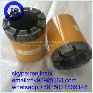 AQ BQ NQ HQ PQ Impregnated Diamond Core Drill Bit thumbnail-2
