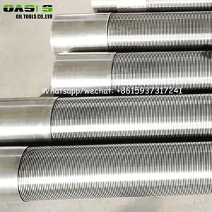 Water Well Drilling Wire Wrapped Stainless Steel Water Well Screens China Manufacturer thumbnail-1