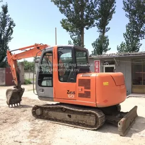 USED HITACHI EX60 JAPAN MADE CRAWLER EXCAVATOR thumbnail-4