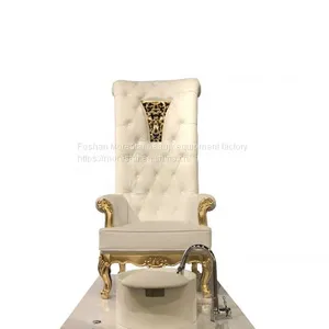 Best Selling Luxury Beauty Salon High Back King Throne Pedicure Chair for Foot Spa thumbnail-2