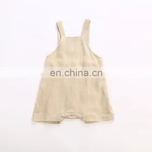 Wholesale Soft Toddler Summer Baby Romper Baby Girl Boy Rompers thumbnail-4