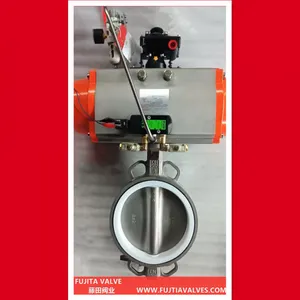PNEUMATIC BUTTERFLY CONTROL VALVE thumbnail-1
