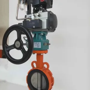 PNEUMATIC BUTTERFLY CONTROL VALVE thumbnail-2