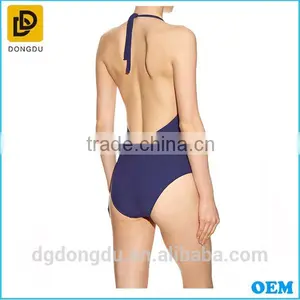 2016 Mini V-neck Swimsuit Comfortable Cool Summer Swimwear With Customized Logos Available thumbnail-3
