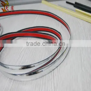 Pvc Galvanized Chrome Metal Strips Decorative Edge Banding for Furniture and Car thumbnail-1