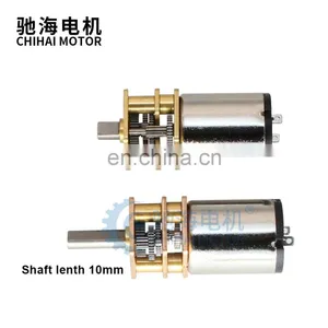 ChiHai Motor CHF-GM12-1215R Micro 12mm DC3V 6V 12V High Speed Mini Coreless Brushed dc Motor for Intelligent Door Lock thumbnail-4