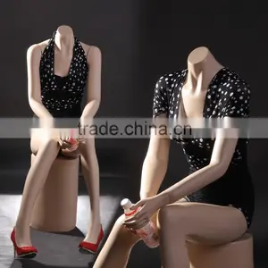 Sitting Mannequin Abstract Female Mannequin Women Dummy Manikin LAGO3 thumbnail-2