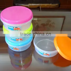 3.5L Round Plastic Food Storage Container, Storage Box thumbnail-2