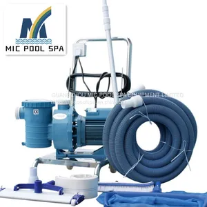 Swimming Pool 304 Stainless Steel Cleaning Machine Trolley Cart Hand Trolley Small Cart thumbnail-2