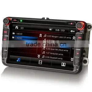 Erisin ES9611V 8 Inch Car Audio With GPS Bluetooth for Polo Navigation System thumbnail-5