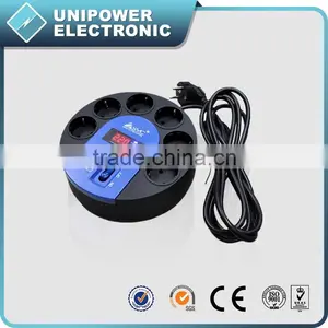 Fireproofing Surge Protector LED Display USB Output 6 Ways Sockets thumbnail-1