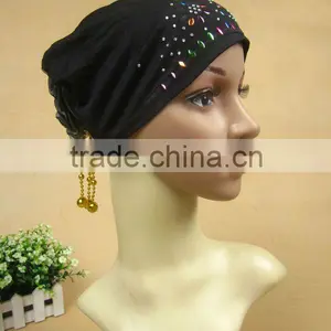 A522 Fashion Flower Islamic Hijab Cap,muslim Hejab Hat thumbnail-1