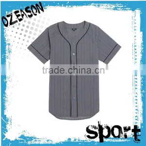 Custom High Quality Striped Baseball Wear at Factory Price thumbnail-3