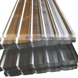Zinc Aluzinc Coated Gi Gl Corrugated Roofing Metal Sheet thumbnail-1