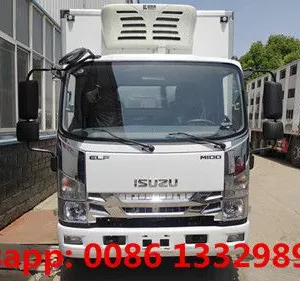 2022s Best Sellers-ISUZU M100 2T Refrigerated Truck for Fresh Fruits Transportation for Sale thumbnail-3