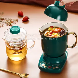 Multifunctional Household Health Cup Office Ceramic Glass Flower Tea Electric Stewed Cup Wechat:13510231336 thumbnail-3