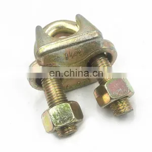 OEM Manufacturer Custom Service Alloy Steel Forged With Heat Treatment Wire Rope Clip Malleable Clamp thumbnail-5