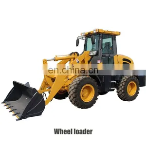 ZL16F 4x4 Drive Hydraulic Small Wheel Loader/1.6ton Loader With Quick Hitch for Sale thumbnail-1