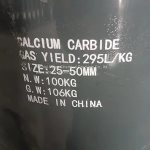 High Quality Best Price 25-50mm 295L/KG Calcium Carbide/CAC2 thumbnail-5
