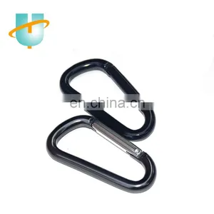 Custom Wholesale Bulk 59mm Small Mini Camping Hiking Water Bottle Metal Aluminum Alloy Snap Carabiner Clip Hook thumbnail-3