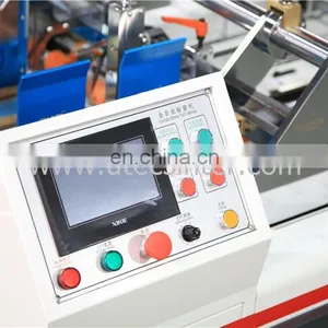 UTM650B Automatic Kraft Gift Paper Packaging Box Window Patching Making Machine With Rotary Plastic Film Cut thumbnail-5