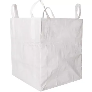 Jumbo Ton Aluminum Foil Liner Bulk Container Cement FIBC Bag thumbnail-3